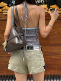 Striped Halter