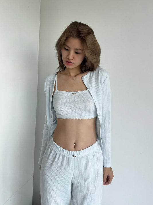Blue Snow Sleepwear Set
