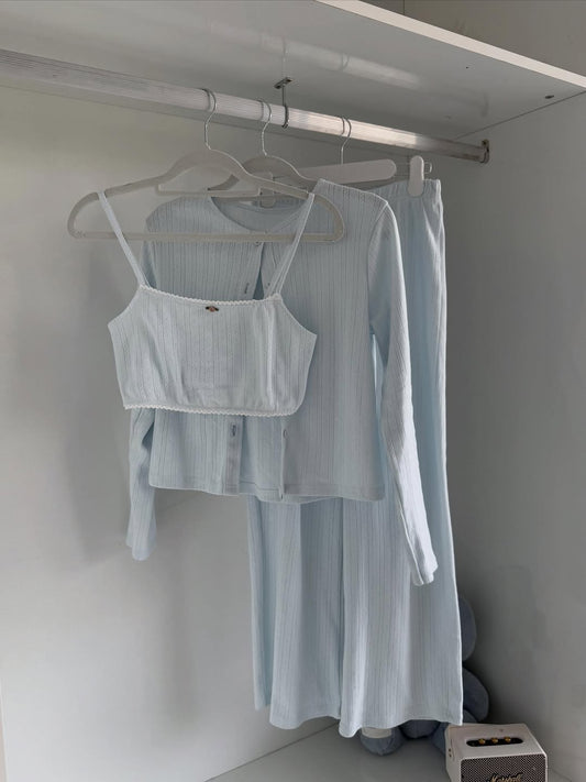 Blue Snow Sleepwear Set