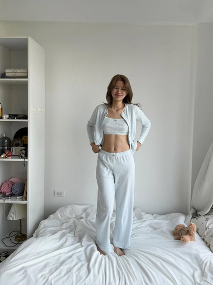 Blue Snow Sleepwear Set