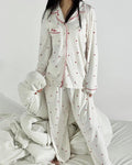 White Comfort Pajamas