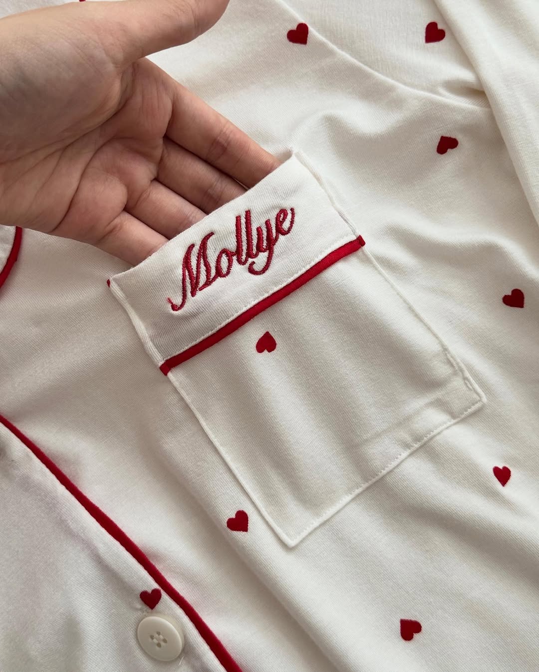 White Comfort Pajamas