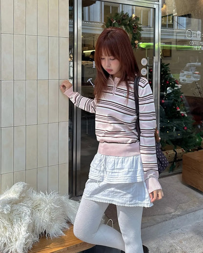 Polo Striped Knit Sweater