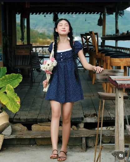 Ella Dress Blue