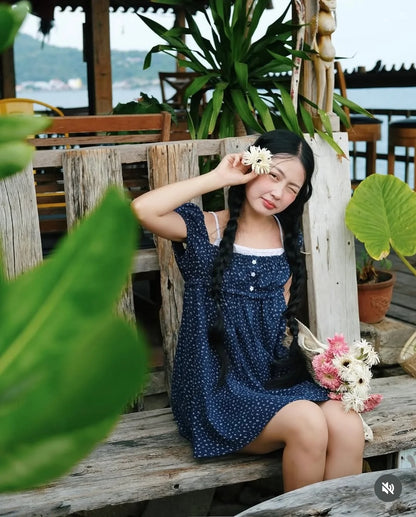 Ella Dress Blue