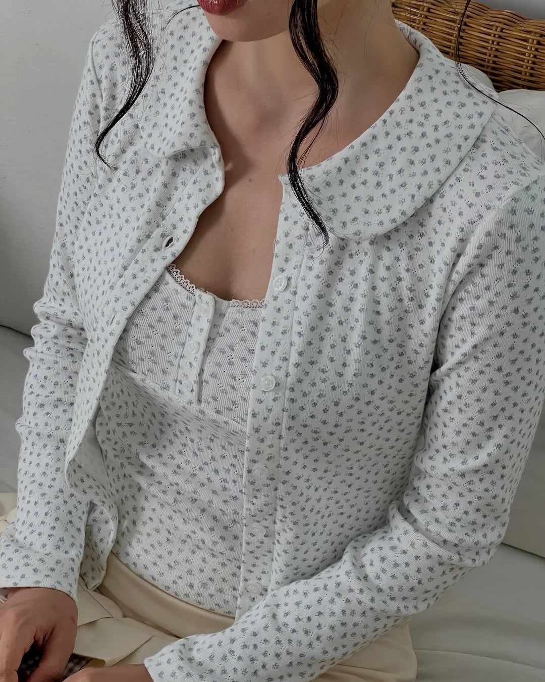 Rosy Cardigan