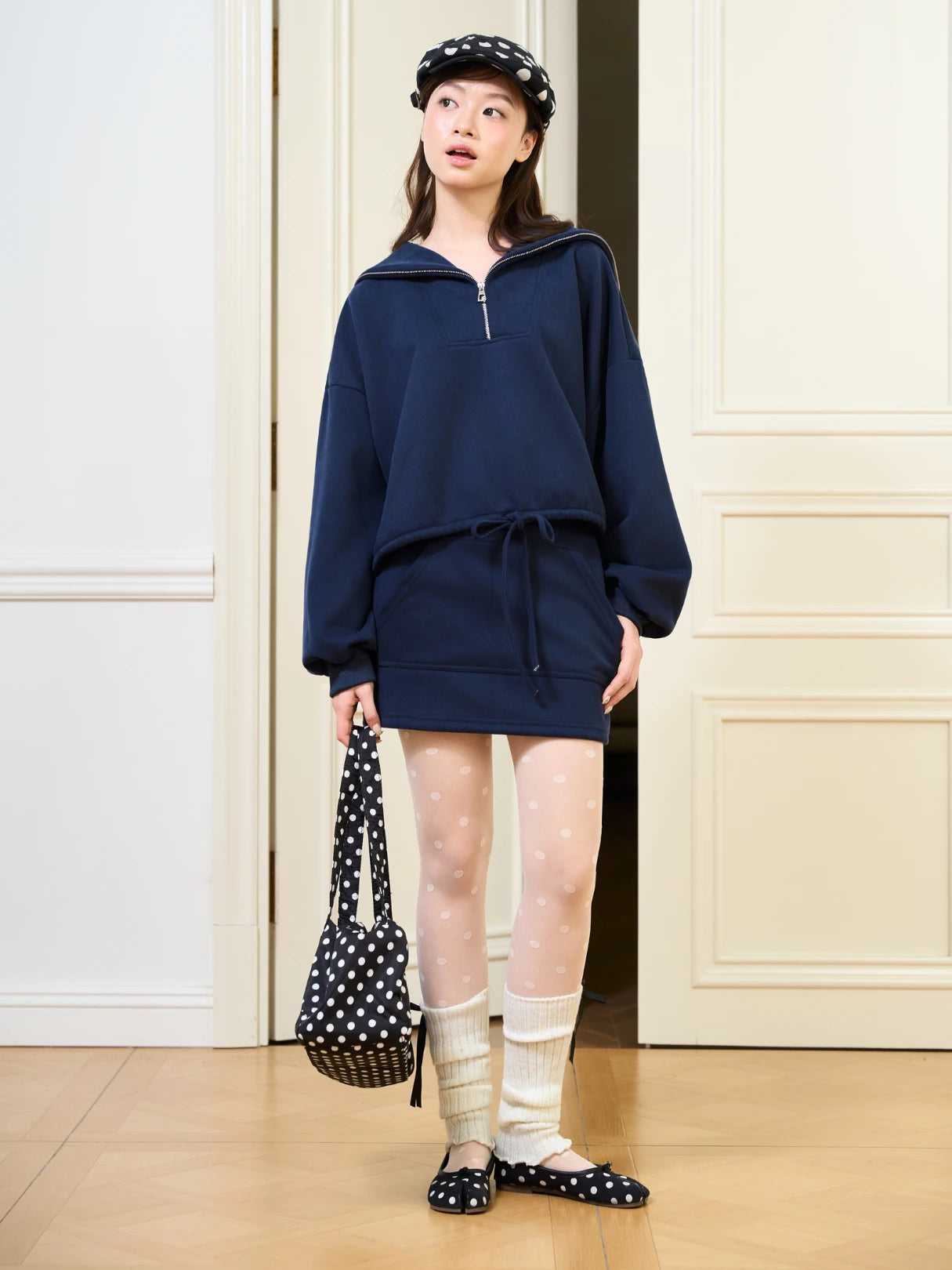Zip Bomi Sweatshirt