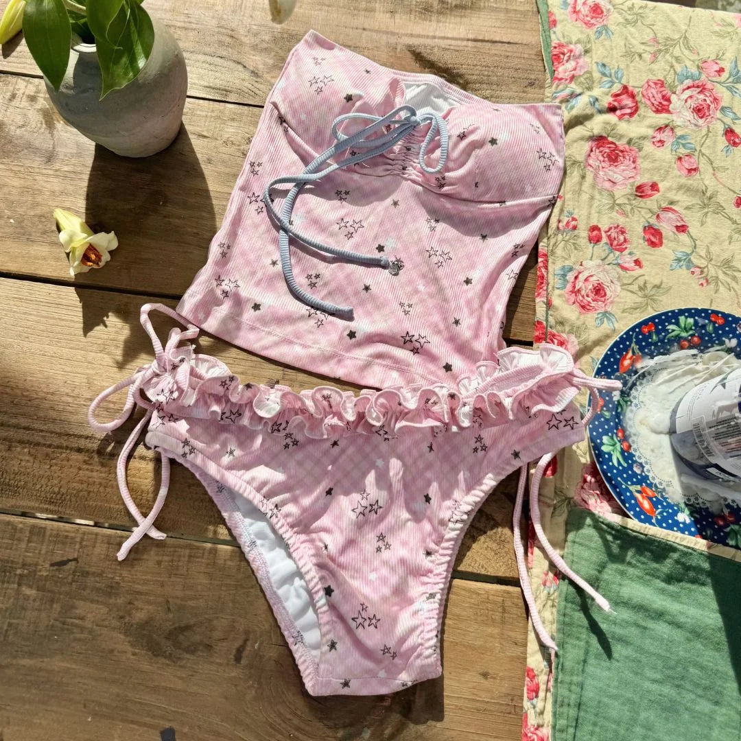 Berry Tankini Pink