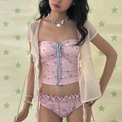 Berry Tankini Pink