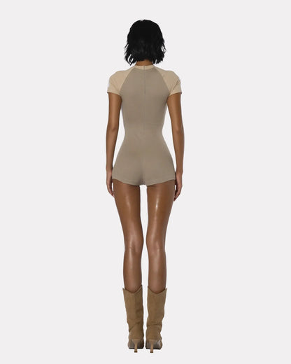 Stormi Bodysuit - Beige