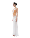 Crey Top - Orange