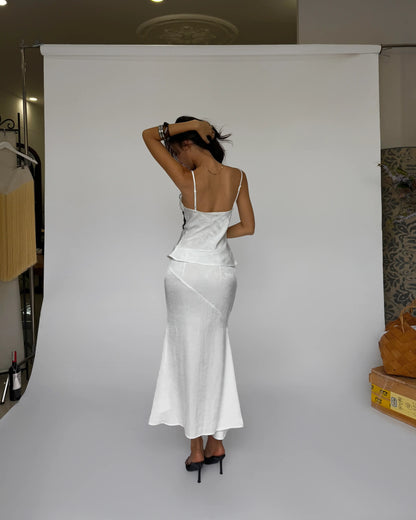 Vell Skirt - White