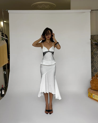 Vell Skirt - White