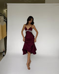 Vell Top - Burgundy
