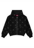 AA Superstar Denim Hoodie - Black