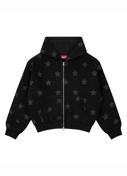 AA Superstar Denim Hoodie - Black