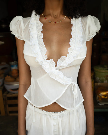 Namy Top - White