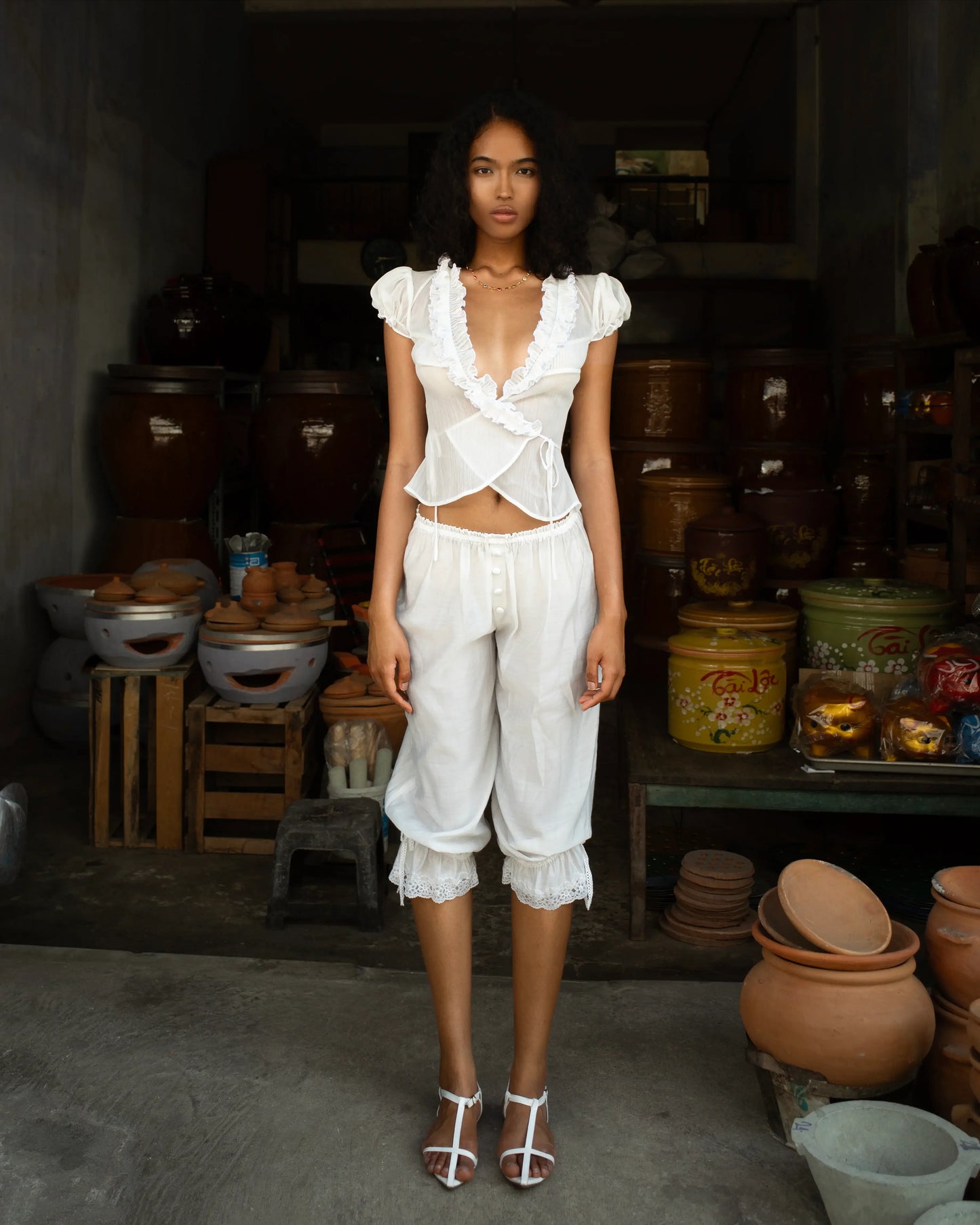 Namy Top - White