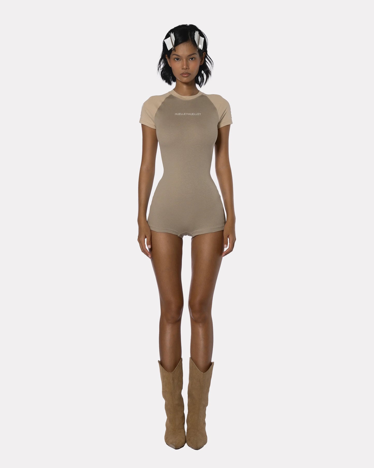Stormi Bodysuit - Beige