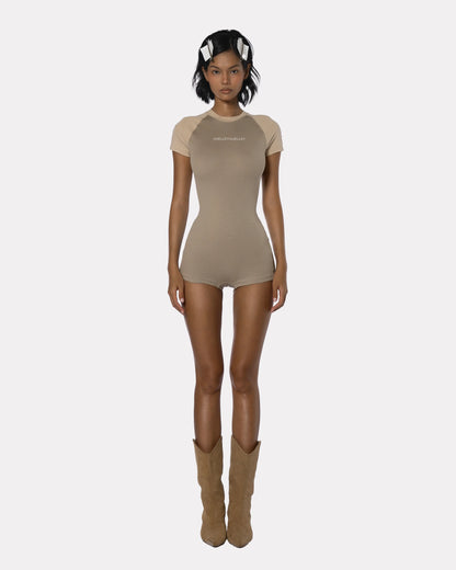 Stormi Bodysuit - Beige