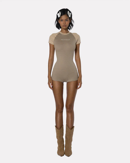 Stormi Bodysuit - Beige