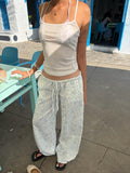 Blue Summer Pants