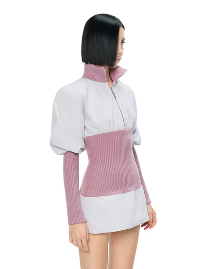 Ribbed Knit Dress
