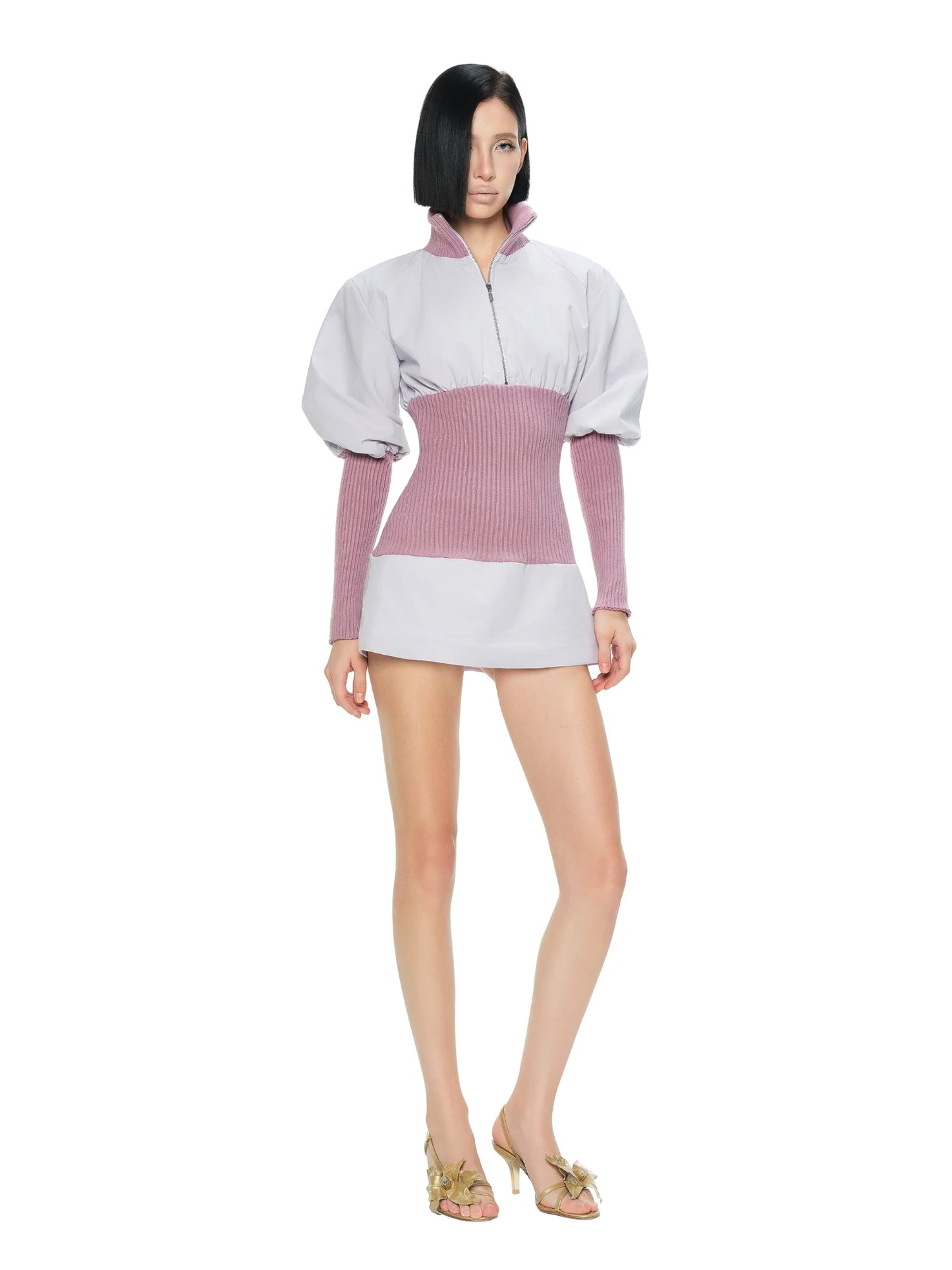 Ribbed Knit Dress