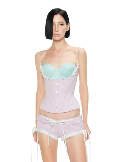 Velour Corset