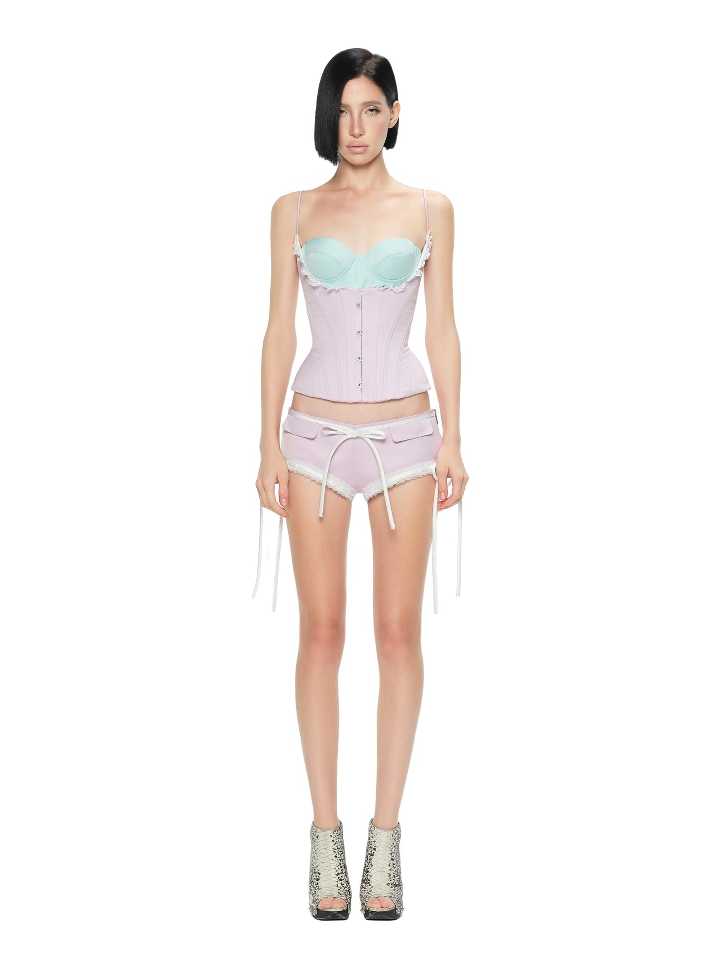 Velour Corset