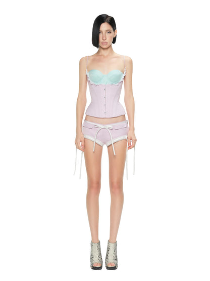 Velour Corset