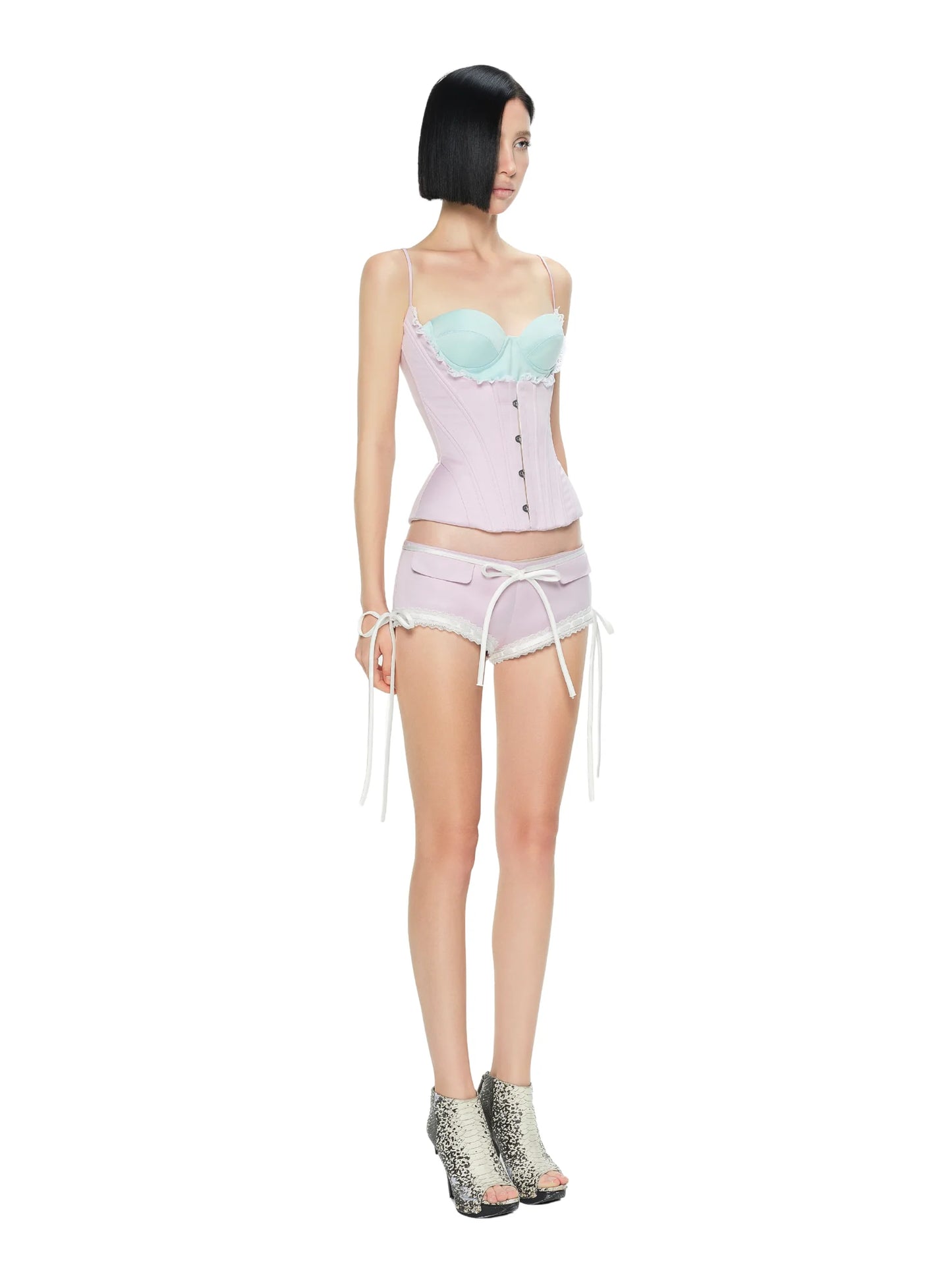 Velour Corset