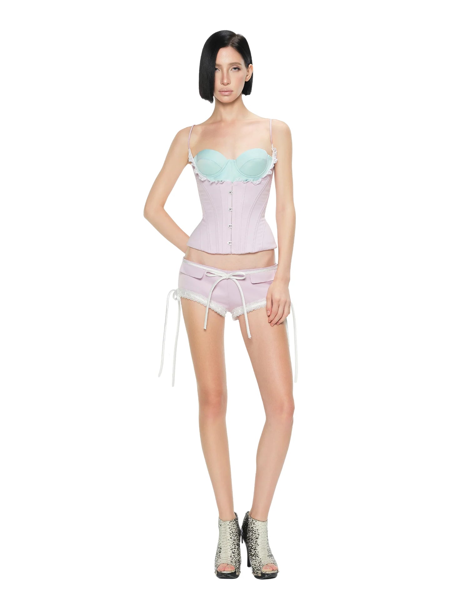 Velour Corset