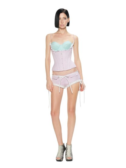 Velour Corset