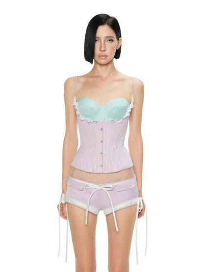 Velour Corset