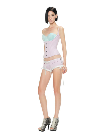 Velour Corset