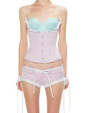 Velour Corset