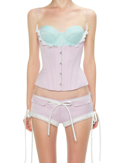Velour Corset