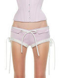 Satin Ribbon Pants