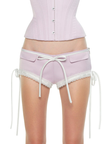 Satin Ribbon Pants