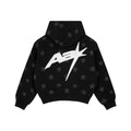 AA Superstar Denim Hoodie - Black