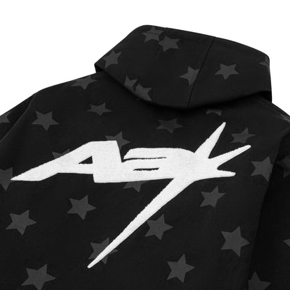 AA Superstar Denim Hoodie - Black