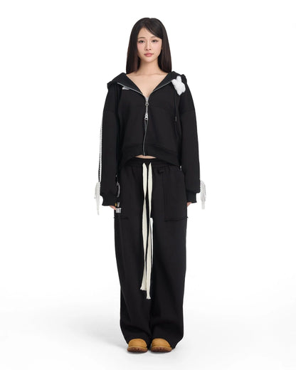 Hsg Rabbit Zip Hoodie