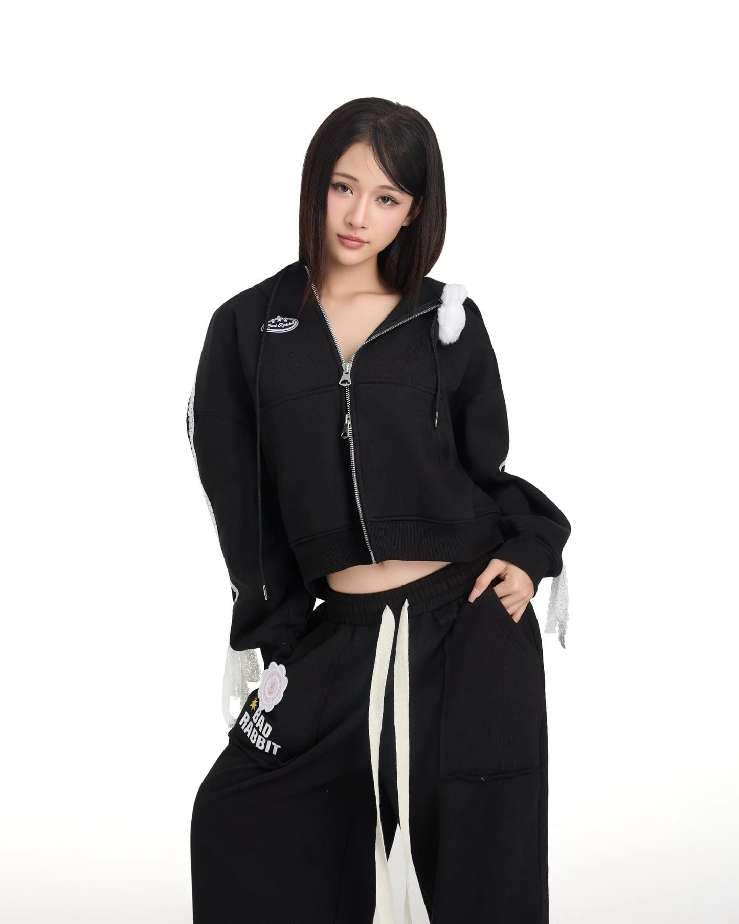 Hsg Rabbit Zip Hoodie