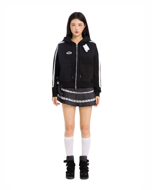 Noir Rabbit Skirt