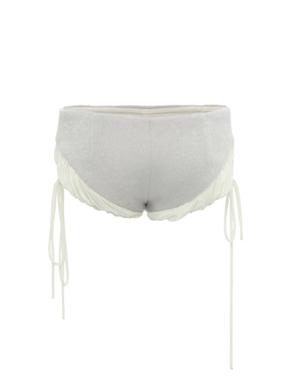 Rabbit-Furt Fleece Short