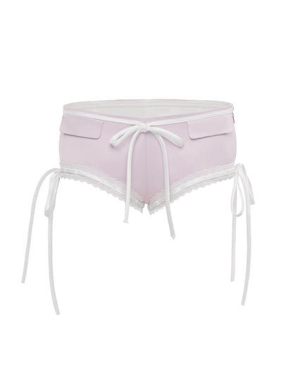 Satin Ribbon Pants
