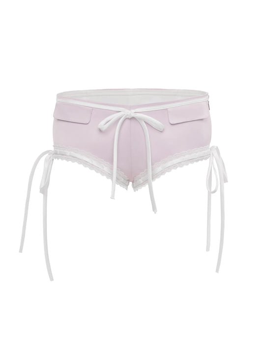 Satin Ribbon Pants