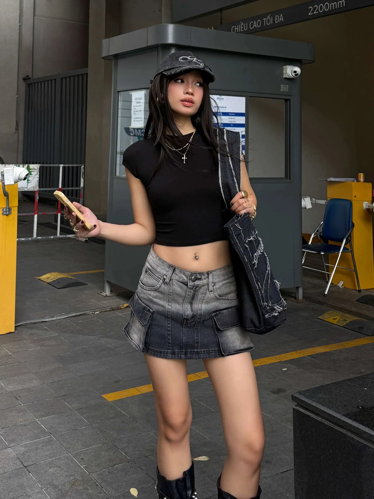 Denim Tote Bag