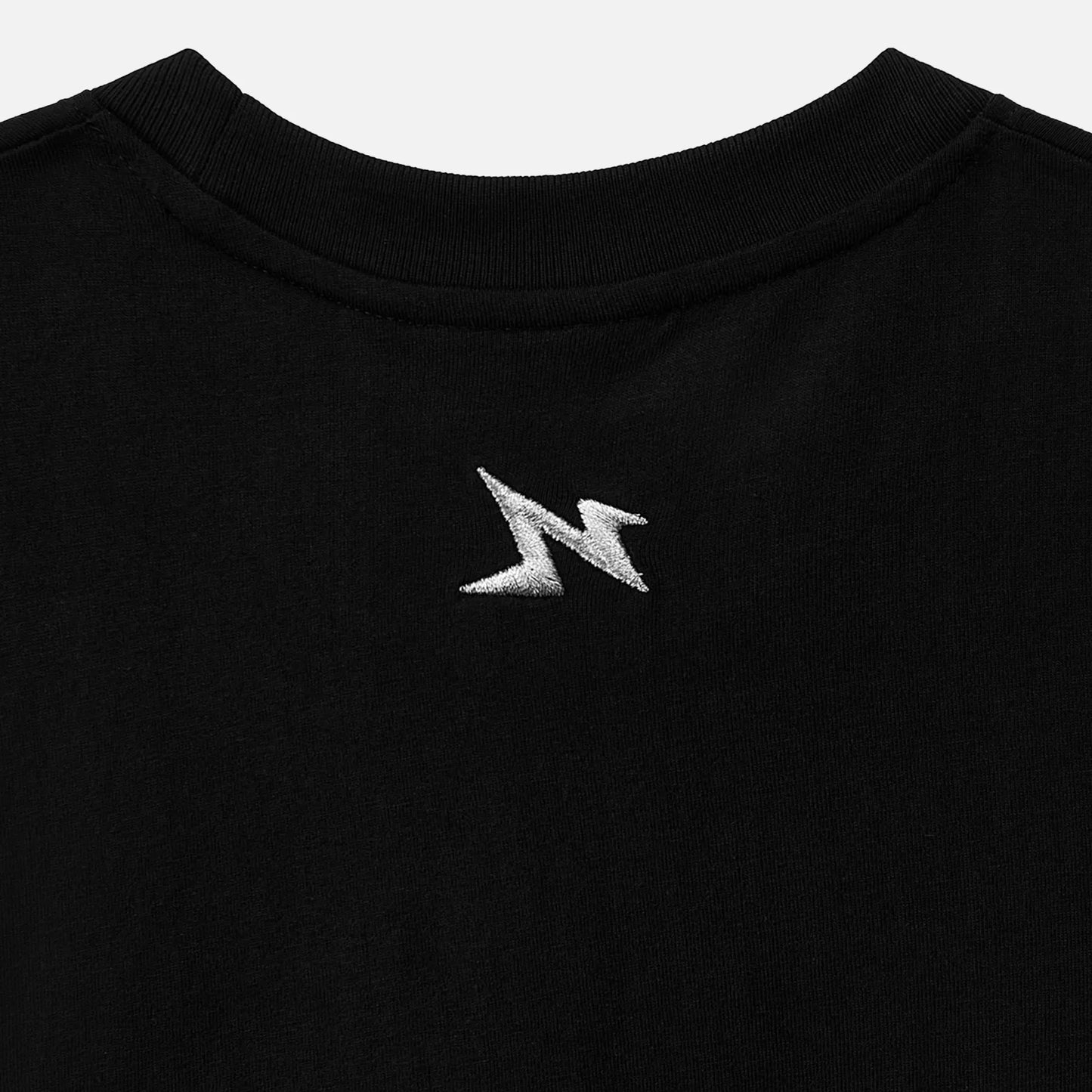 Rhinestone Baddie Baby Tee - Black
